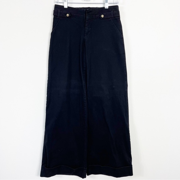 Anthropologie Pants - Anthropologie Cartonnier Wide Leg Pants Size 0 Black